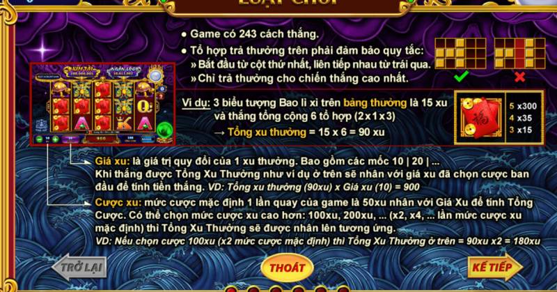 Nổ hũ Kho Tàng Ngũ Long - Bí Mật Cao Thủ Slot Game Cách Chơi Game