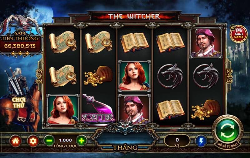 Rinh Quà Khủng - Giải Mã Bí Mật Nổ Hũ The Witcher Go88